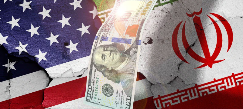 Una gráfica que muestra la variación del dólar, que pasó de 3.4580 a 3.3970, influenciado por tensiones en Irán. La imagen podría incluir referencias a un acuerdo de alto el fuego entre Estados Unidos e Irán, un descenso en el precio del petróleo a menos de 100 $/bbl, y datos de inflación en Estados Unidos mostrando un incremento menor al esperado. También podría representar el bloqueo del estrecho de Ormuz por parte de Estados Unidos y la incertidumbre por las elecciones locales que afectan el tipo de cambio.