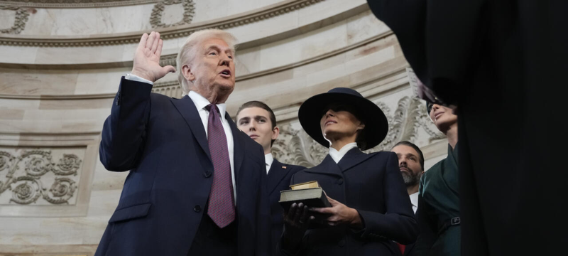 Donald Trump regreso a presidencia, ceremonia inaugural Trump, discurso Trump, era dorada Estados Unidos, Reformas en migración, comercio y energía Trump, emergencia nacional frontera México, militarización frontera México